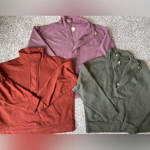 A New Day 
Women's Quarter Zip Sweatshirt - A New Day